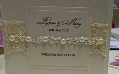 Handmade Wedding Stationery, Cookstown Wedding Stationery, Cookstown